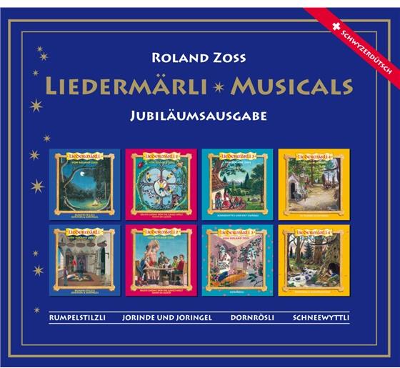Roland Zoss - Grimm Liedermärli-Musicals Remastered, 4 CDs