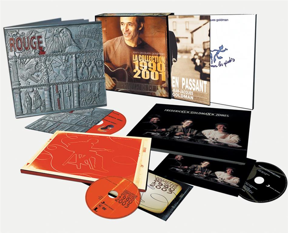 Jean-Jacques Goldman - La Collection 1990-2001 4 CDs + DVD