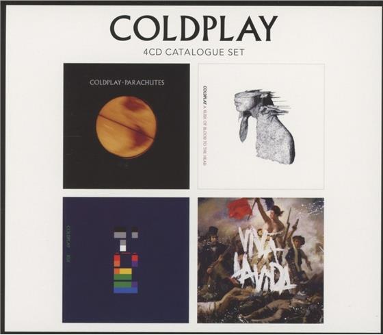 Coldplay - Catalogue Set 4 CD
