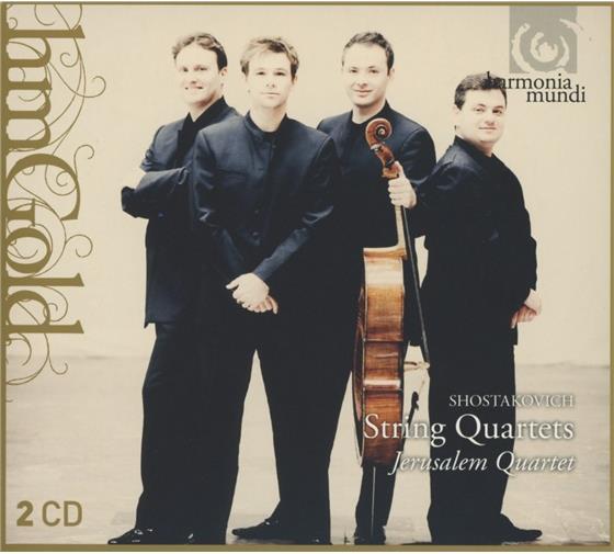Jerusalem Quartet & Dimitri Schostakowitsch (1906-1975) - Streichquartette 1, 4 , 6 2 CD