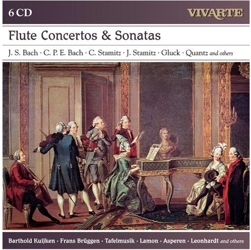 Brüggen / Tafelmusik & Bach J.S. / Bach C.P.E. / Stamitz - Flötenkonzerte Und Sonaten 6 CDs