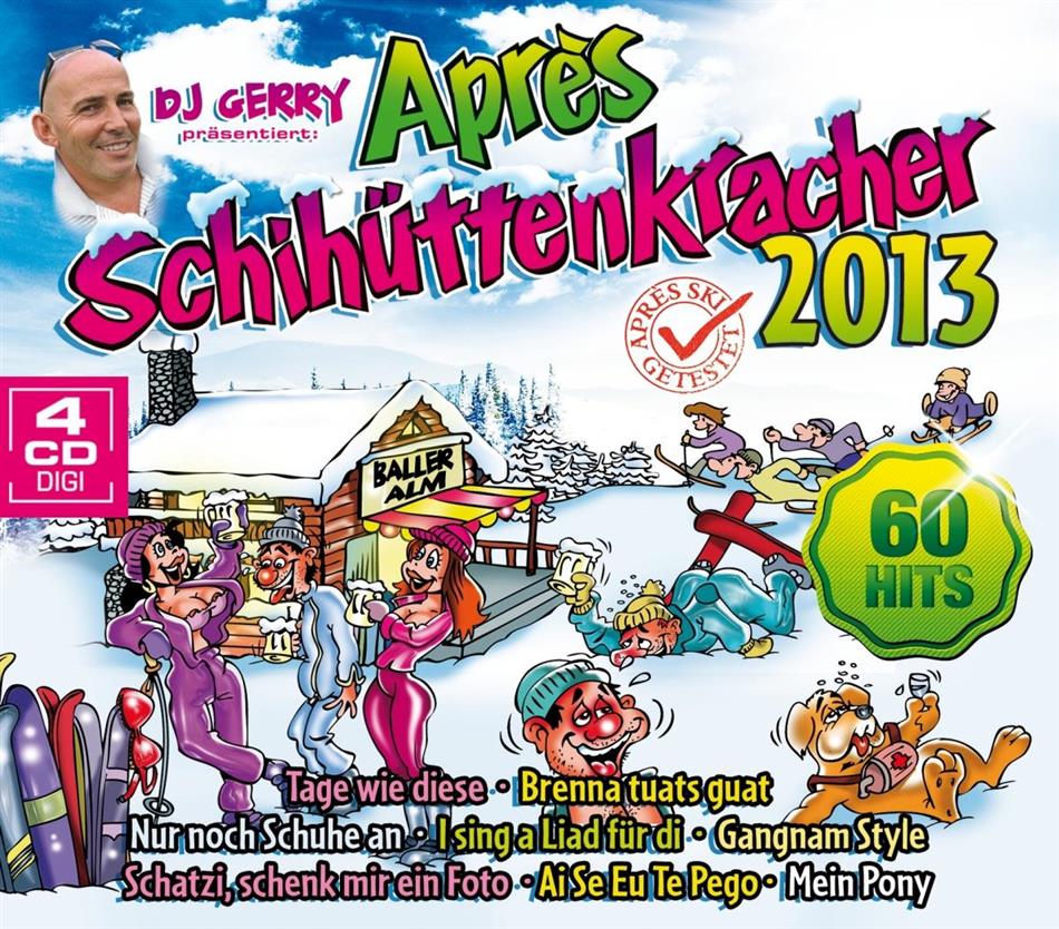 DJ Gerry Apres Schihüttenkrach 4 CDs