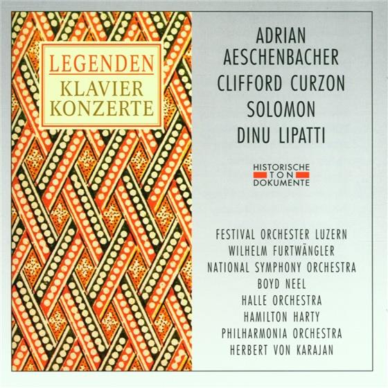 Aeschenbacher / Curzon / Solomon / - Legenden - Curzon/Solomon/Lipatti 2 CDs