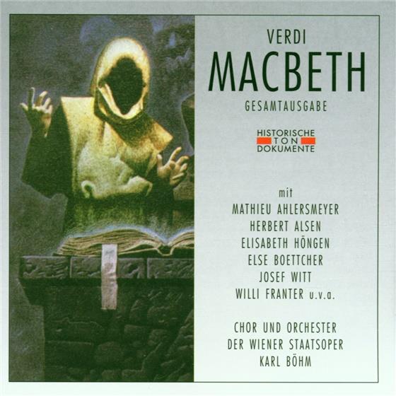 Mathieu Ahlersmeyer, Alsen/Herbert, Elisabeth Höngen, Else Boettcher, … - Macbeth (De) 2 CDs