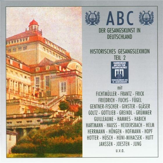 Div. Klassik - Abc Der Gesangskunst 2 2 CDs