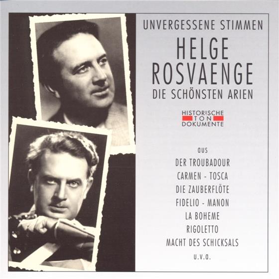 Helge Rosvaenge & --- - Unvergessene Stimmen - Schönsten Arien 2 CDs