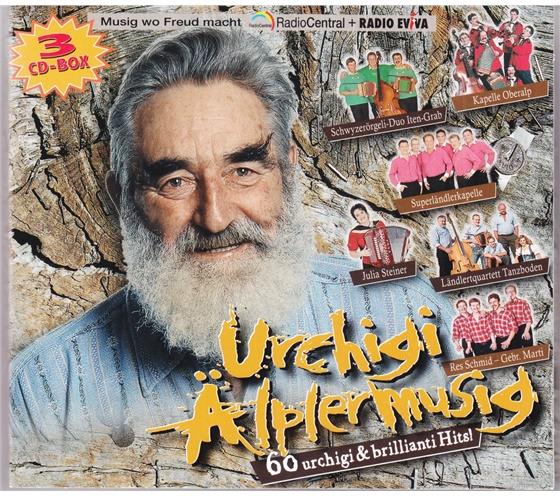 Urchigi Älplermusig - 60 Urchige 3 CDs