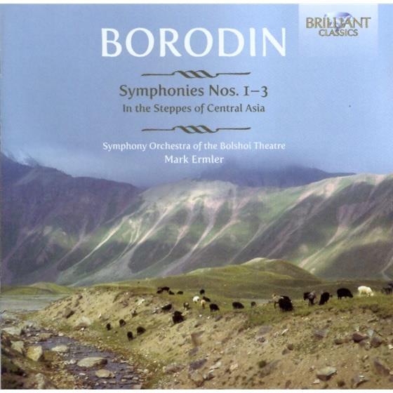 Alexander Borodin (1833-1887), Mark Ermler & Symphony Orchestra of the Bolshoi Theatre - Sinfonien Nr. 1 - 3 2 CD