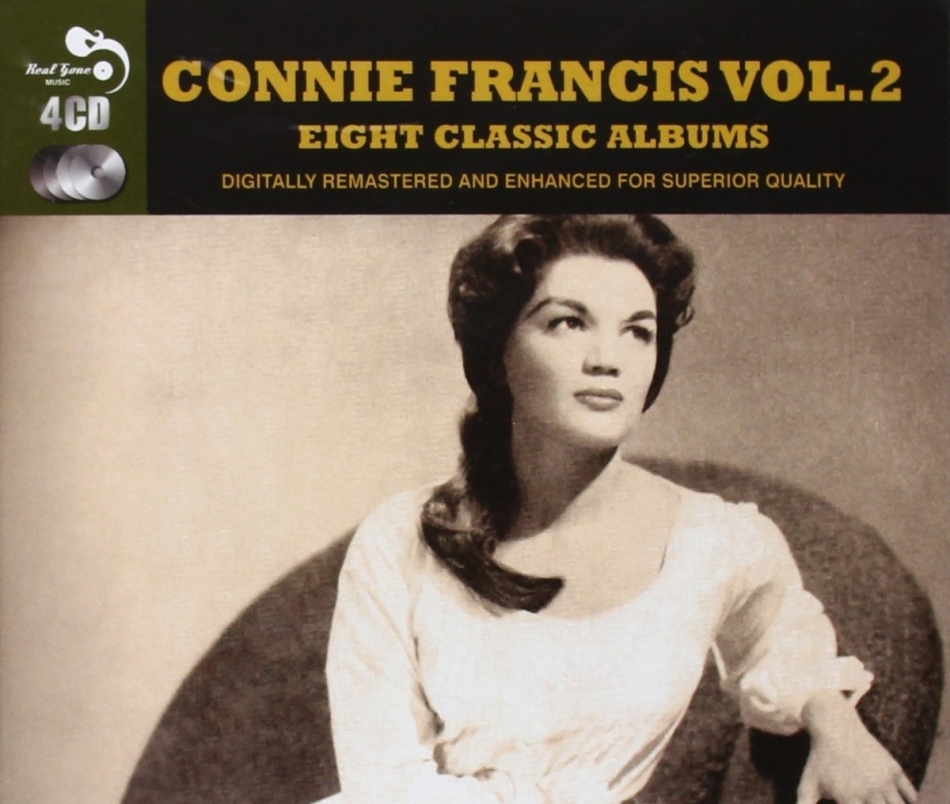 Connie Francis - 8 Classic Albums - Vol. 2 4 CD