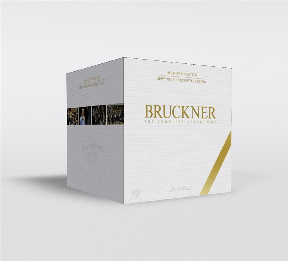 Anton Bruckner (1824-1896), Herbert Blomstedt & Gewandhausorchester Leipzig - Sämtliche Sinfonien 10 SACDs