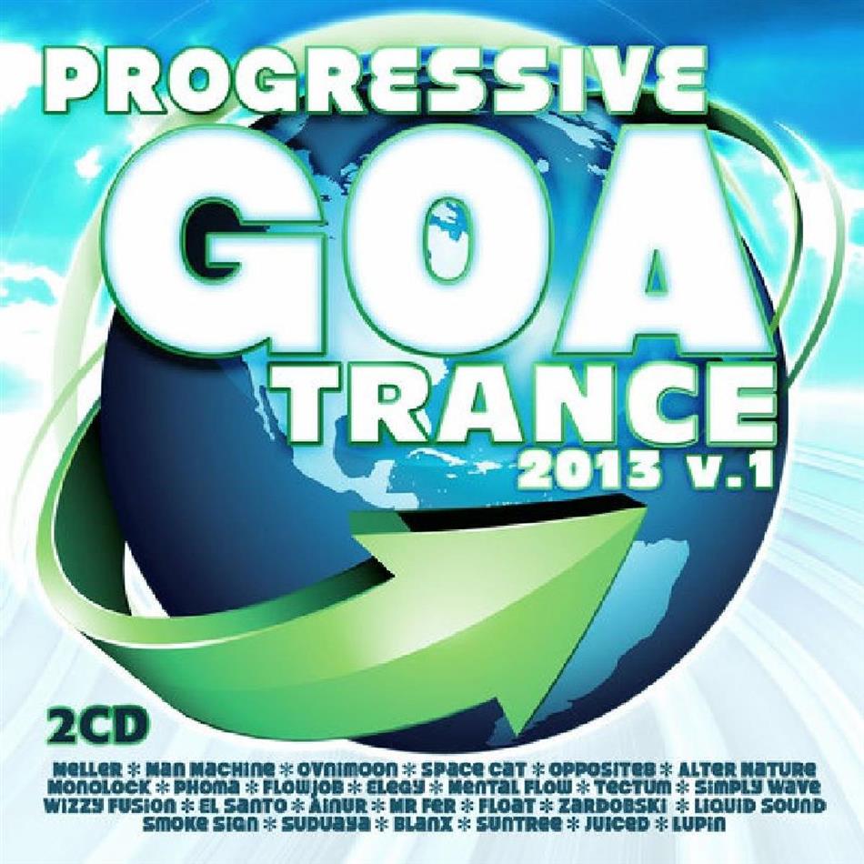Progressive Goa Trance - Various 2013/1 2 CDs