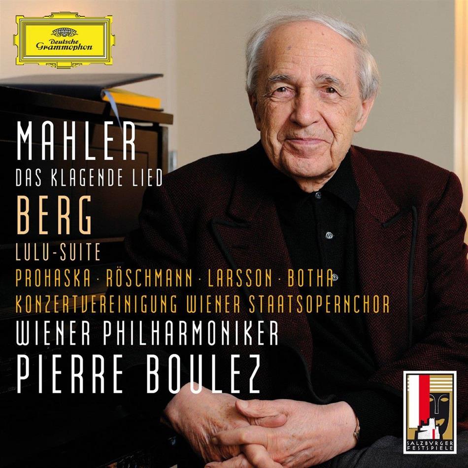 Boulez Pierre / Prohaska / Röschmann / L, Gustav Mahler (1860-1911) & Berg - Das Klagende Lied (1898/99)/ Lulu-Suite
