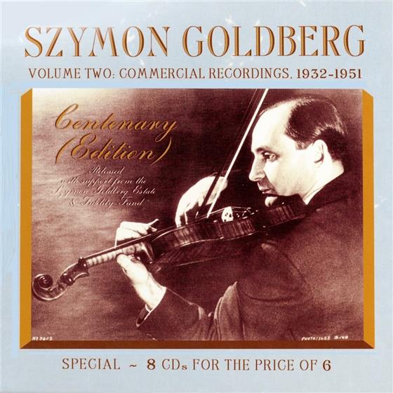 Szymon Goldberg & --- - Commercial Recordings 1932-51 Vol.2 8 CDs