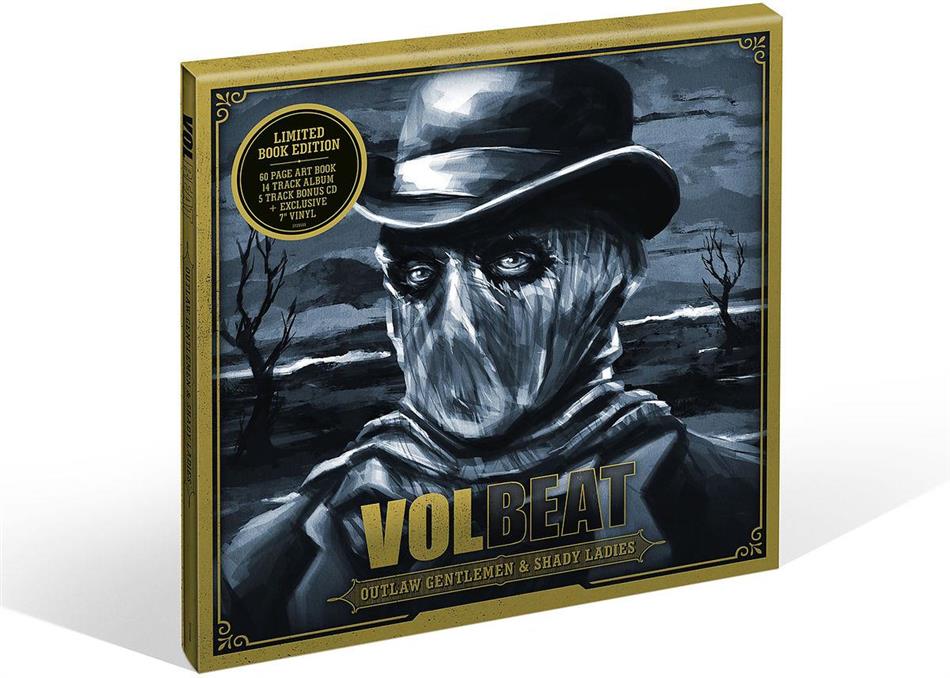 Volbeat - Outlaw Gentlemen & Shady - Limited Book Edition + 7Inch Single 2 CDs + LP + Book