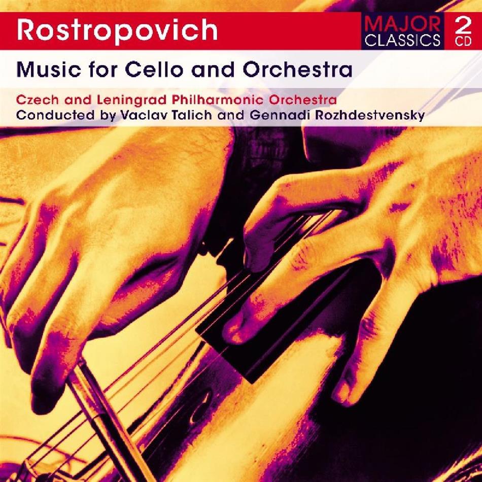 Mstislav Rostropovitsch - Music For Cello And Orchestra 2 CDs