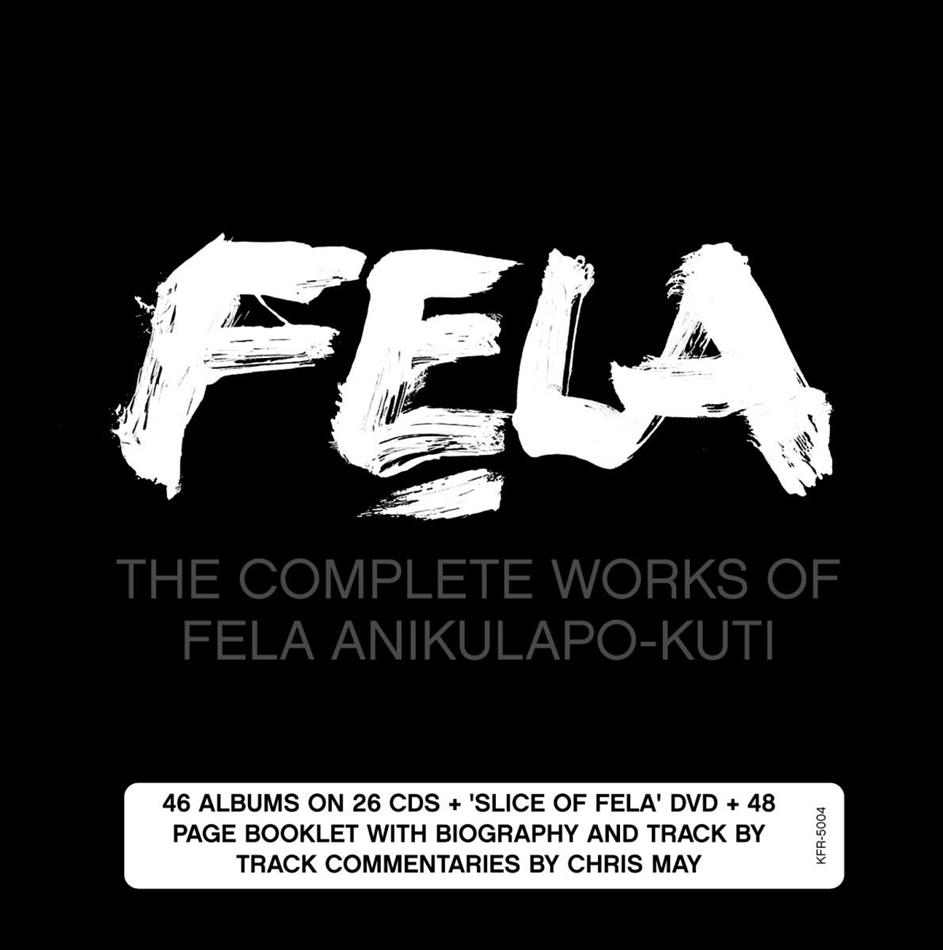 Fela Anikulapo Kuti - Complete Works Versione Rimasterizzata, 26 CD + DVD