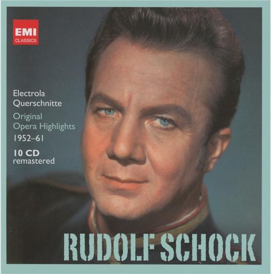 Schock Rudolf / Metternich / Rysanek & Wolfgang Amadeus Mozart (1756-1791) - Electrola Qs - Original Opera Highlights 10 CDs