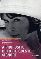 A proposito di tutte queste... signore - All these women
