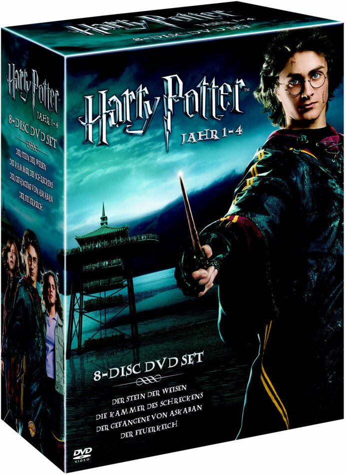 Harry Potter Collection - 1 - 4 8 DVDs