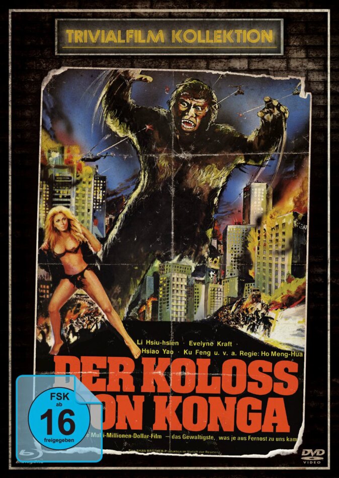 Der Koloss von Konga Trivialfilm Kollektion, Limited Edition, Uncut, Blu-ray + DVD