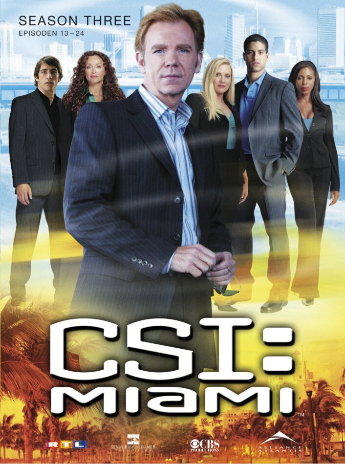 CSI - Miami - Staffel 3.2 3 DVDs