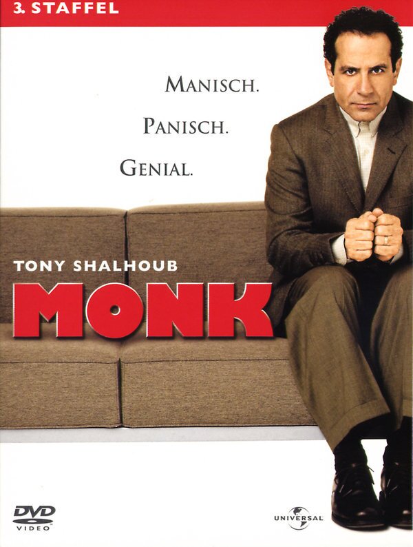 Monk - Staffel 3 4 DVDs