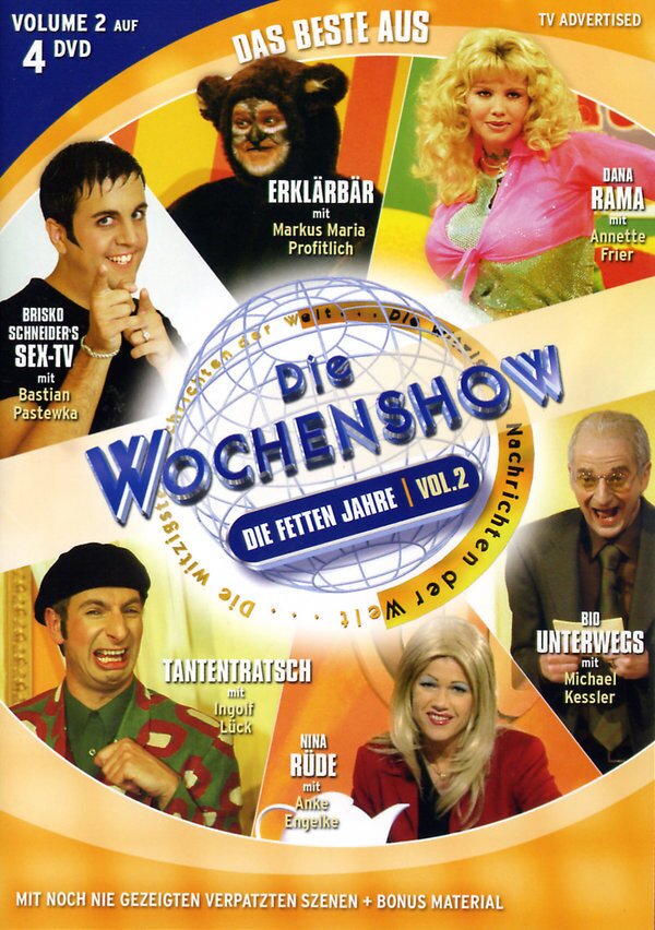 Die Wochenshow - Die fetten Jahre Vol. 2 4 DVDs