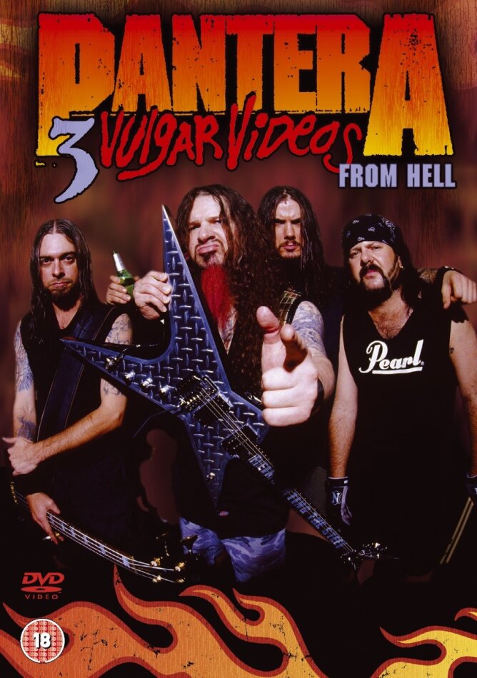 Pantera - 3 vulgar videos from hell 2 DVD