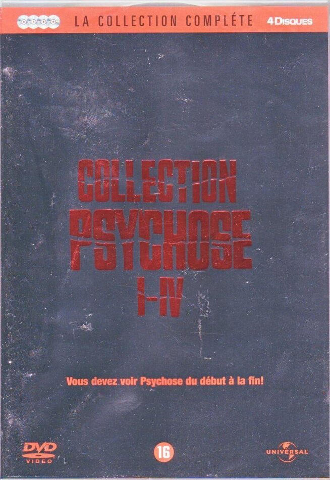 Psychose - La Collection 4 DVD
