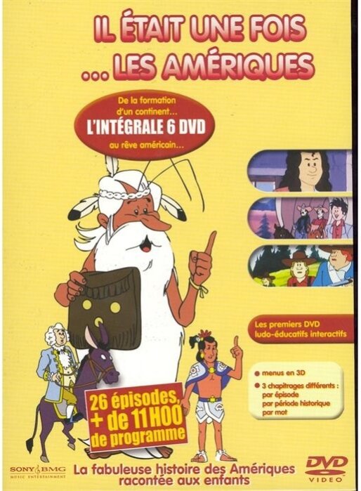 Il était une fois les amériques - L'intégrale Coffret, 6 DVD