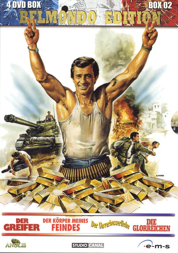 Belmondo Edition 2 4 DVDs