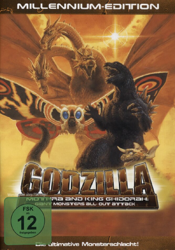 Godzilla - Mothra and King Ghidorah