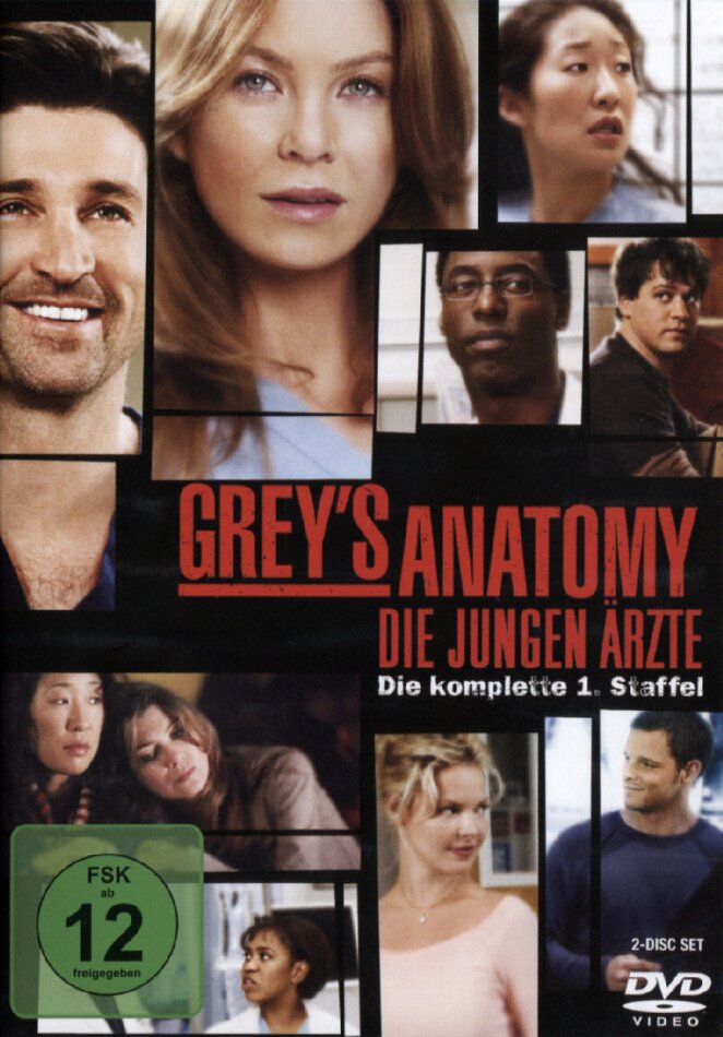 Grey's Anatomy - Staffel 1 2 DVDs