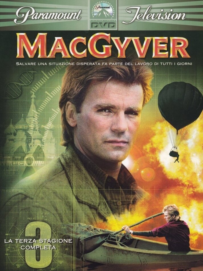 MacGyver - Stagione 3 5 DVD