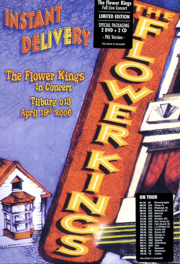 Flower Kings - Instant delivery 2 DVDs + 2 CDs