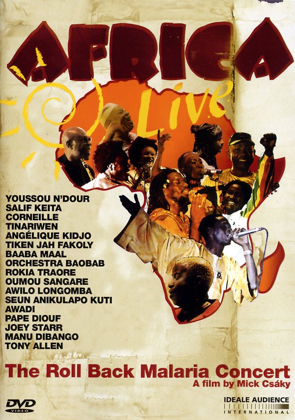 Various Artists - Africa live - The roll back malaria concert