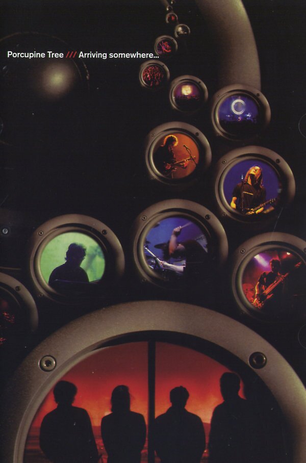Porcupine Tree - Arriving Somewhere 2 DVDs