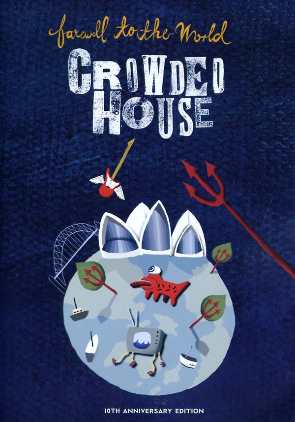 Crowded House - Farewell to the world 2 DVDs