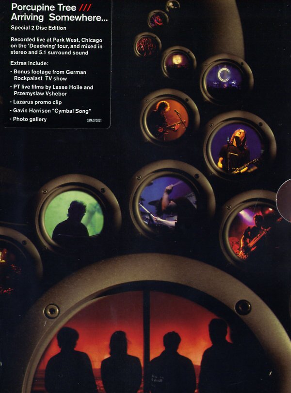 Porcupine Tree - Arriving Somewhere 2 DVDs