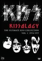 Kiss - Kissology - Vol. 1, 1974 - 1977 3 DVDs