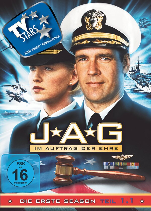 JAG - Im Auftrag der Ehre - Staffel 1.2 3 DVDs