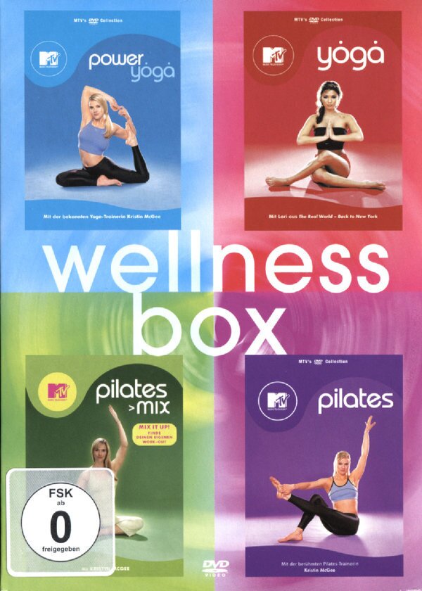MTV Wellness Box 4 DVDs