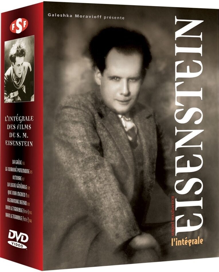 Eisenstein - Coffret intégrale 4 DVD