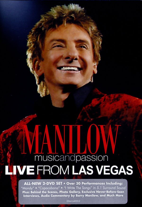 Manilow Barry - Music nad passion - Live from Las Vegas 2 DVDs