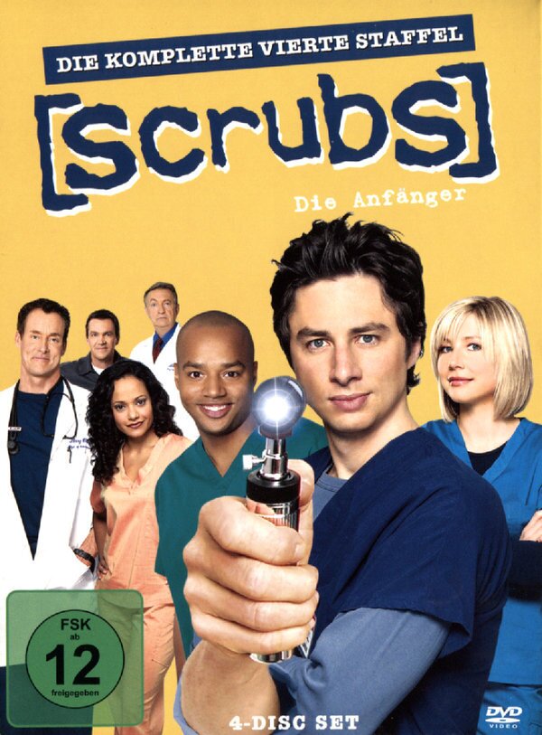 Scrubs - Staffel 4 4 DVDs