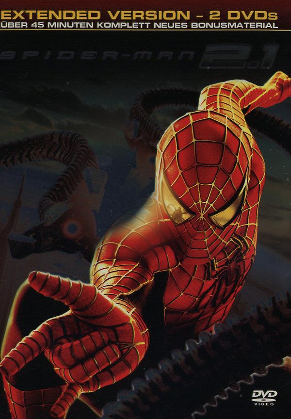 Spider-Man 2.1 Extended Edition, Steelbook, 2 DVDs
