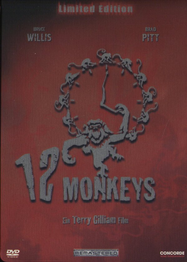 12 Monkeys (1995) Limited Edition, Steelbook