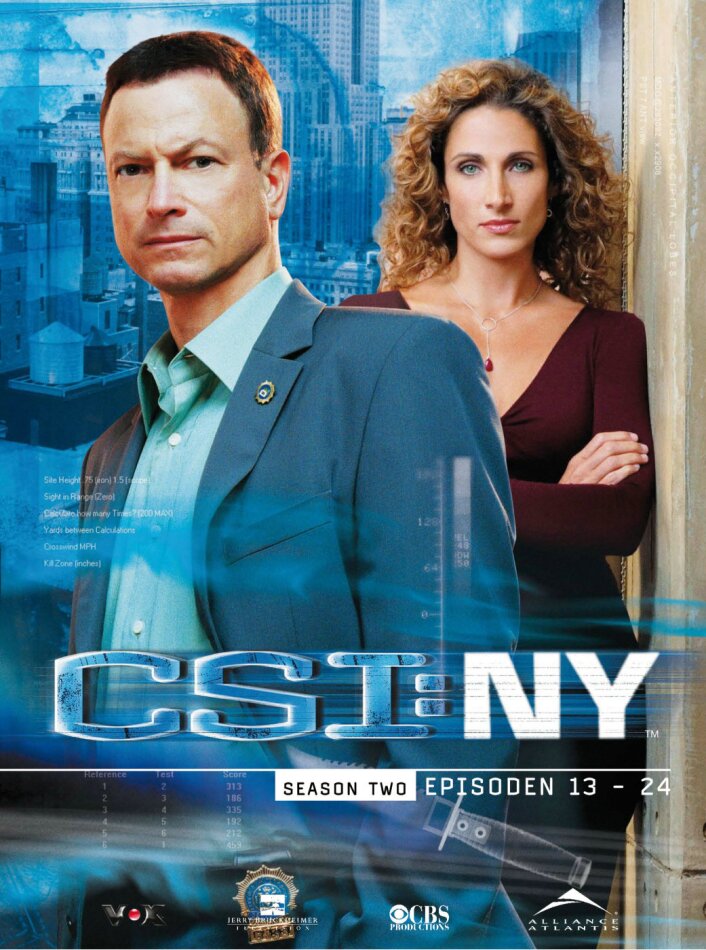 CSI: New York - Staffel 2 / Episoden 13-24 3 DVDs