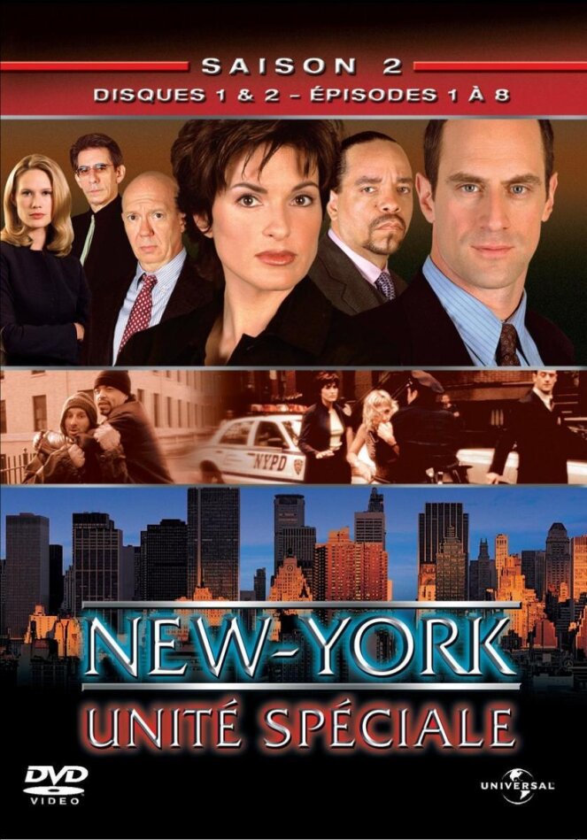 New York Unité Spéciale - Saison 2 6 DVDs