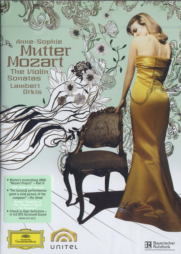 Anne-Sophie Mutter - Mozart - Violin Sonatas Deutsche Grammophon, 2 DVDs